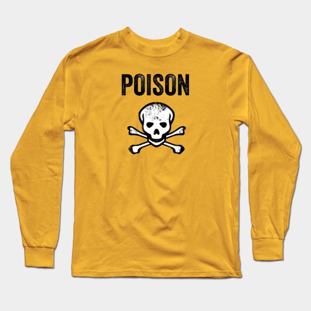 Poison symbol Long Sleeve T-Shirt by Polyart